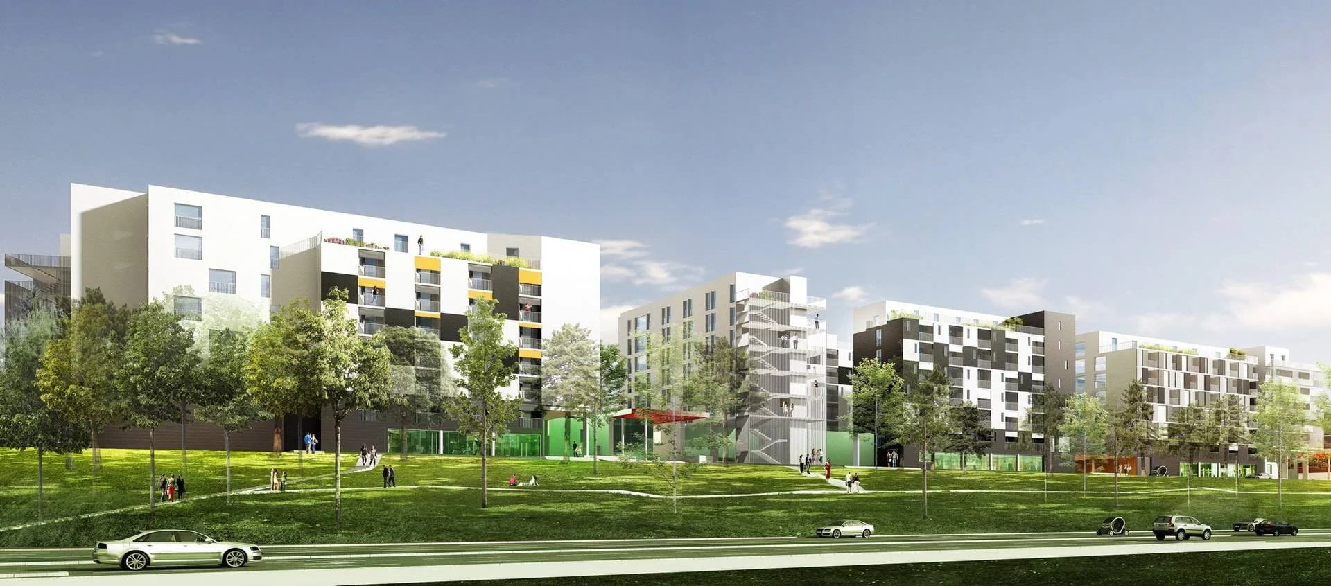 Mathieu Godard Architectures - 570 logements